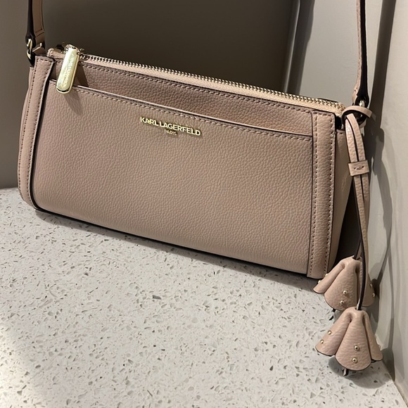 Karl Lagerfeld Paris - Avery Crossbody - Off-White - One Size - Picture 8 of 10